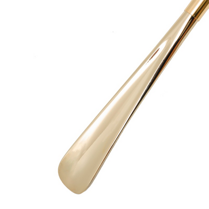 Black Cat Shoehorn – Handmade Enameled Brass Handle | Italian Crafted Luxury