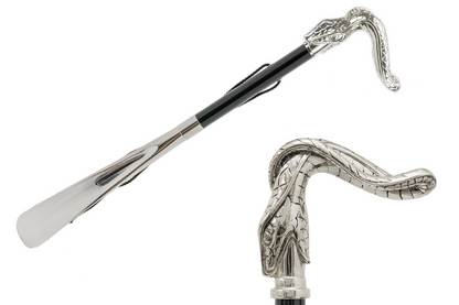 Luxury Shoehorn – Handmade Snake Handle Long Handled Shoe Horn Tool