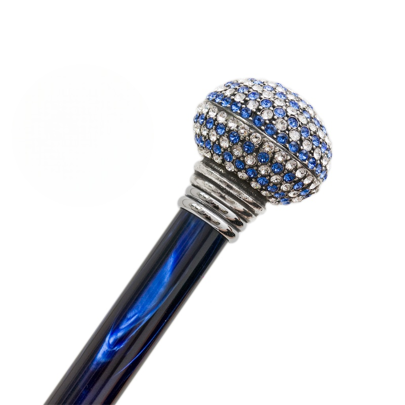 Swarovski Handle Shoehorn – Designer Bicolor Handmade Luxury Gift From Italy