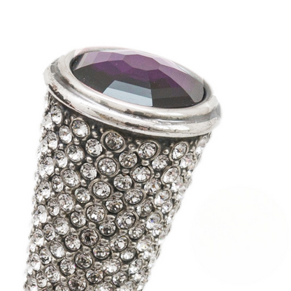 Swarovski Crystals Shoehorn – Handcrafted Italian Luxury Shoe Horn with Gift Box