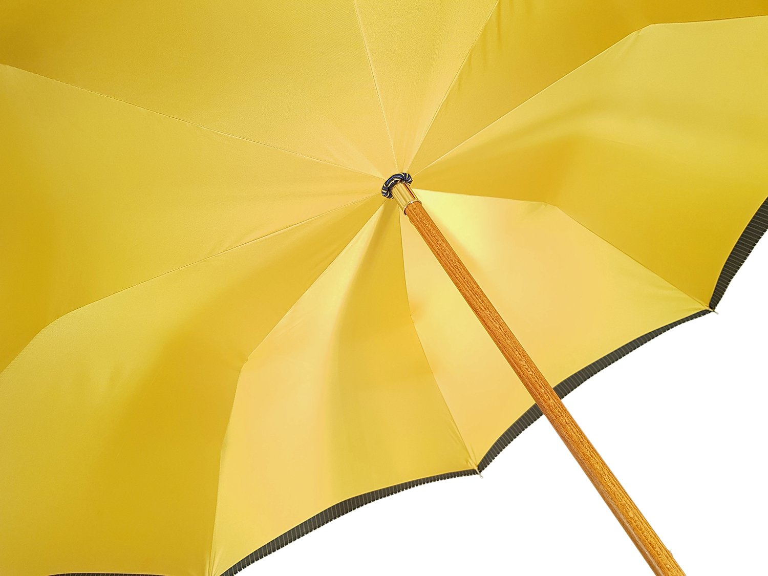 Double-Cloth Umbrella | Italian Handmade Multicolor Striped Rain Protection Gear