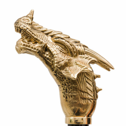 Pasotti luxury men's umbrella featuring a golden dragons design on a rich burgundy canopy and elegant craftsmanship.