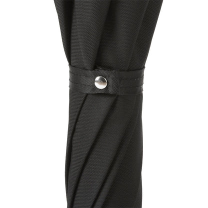 Handmade Italian luxury men's umbrella by Pasotti with a silver dragon handle and elegant craftsmanship.