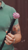 Spiral Walking Cane – Silver Plated 925 Handle 