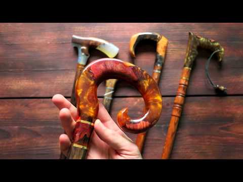 JUPITER Handmade Walking Cane with Strap – Stylish Mobility Aid