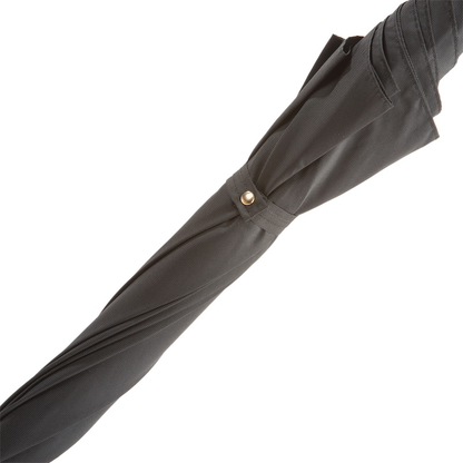 Ilmarchesato luxury automatic umbrella featuring a handmade jester skull handle for men.